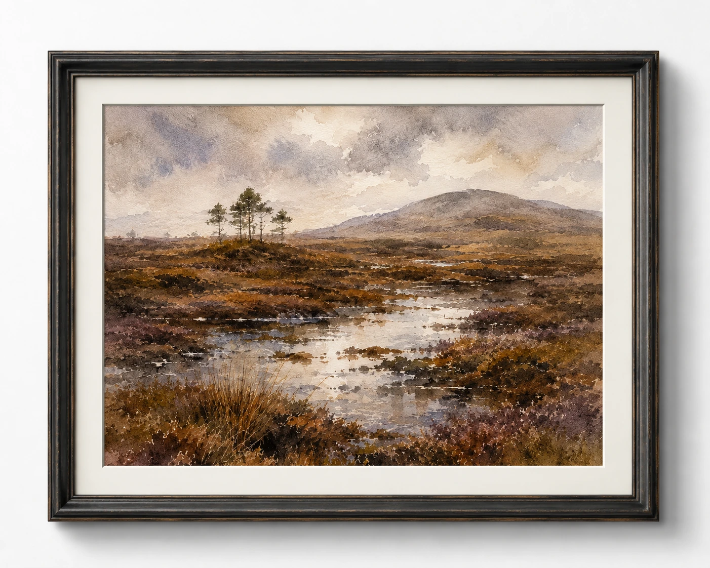 Irish landscape watercolour by a featured My True Ireland maker
